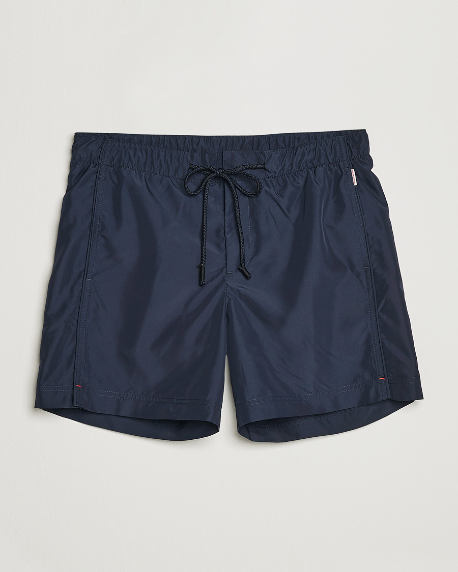 Hombres | Bañadores | Orlebar Brown | Bulldog Drawcord Solid Swimshorts Night Iris
