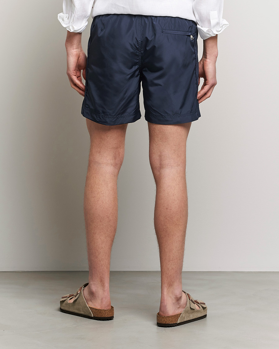 Hombres | Bañadores | Orlebar Brown | Bulldog Drawcord Solid Swimshorts Night Iris