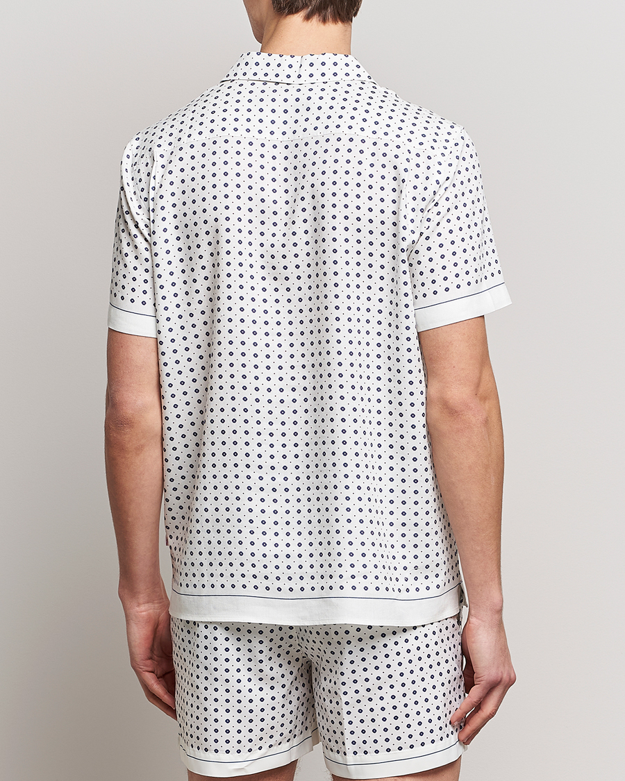 Hombres | Camisas | Orlebar Brown | Hibbert Cravat Linen/Viscose Shirt Sea Mist