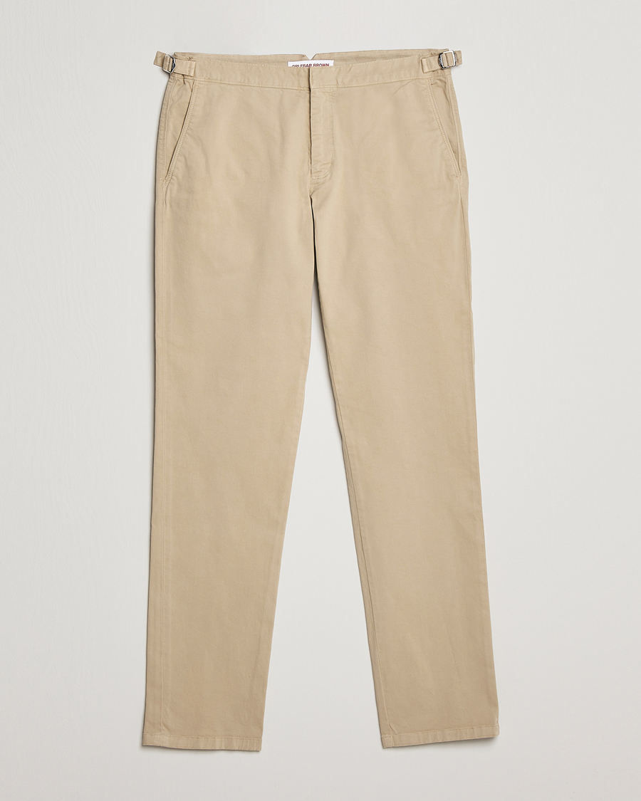 Hombres | Pantalones | Orlebar Brown | Fallon Stretch Cotton Chinos Sand Dune