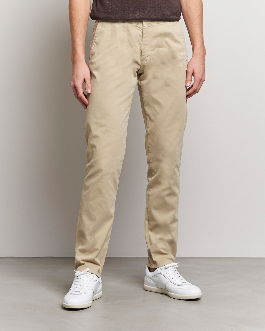 Hombres | Pantalones | Orlebar Brown | Fallon Stretch Cotton Chinos Sand Dune