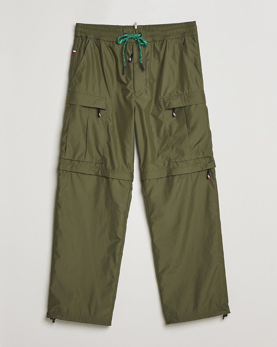 Hombres | Pantalones | Moncler Grenoble | Zip Off Cargo Pants Military Green