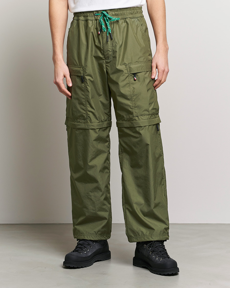 Hombres | Moncler Grenoble | Moncler Grenoble | Zip Off Cargo Pants Military Green