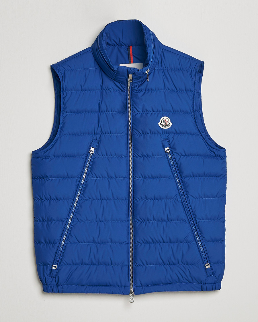 Hombres | Chalecos | Moncler | Albyt Down Vest Royal Blue
