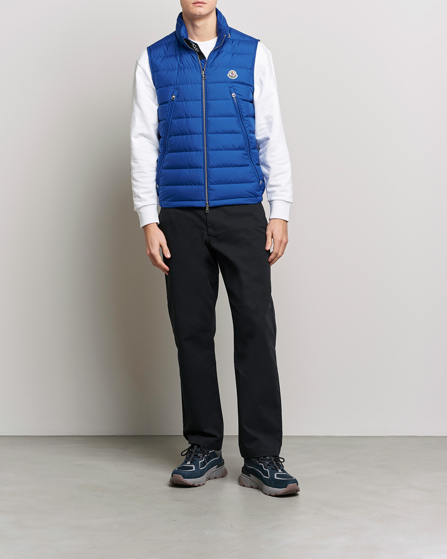 Hombres | Chalecos | Moncler | Albyt Down Vest Royal Blue