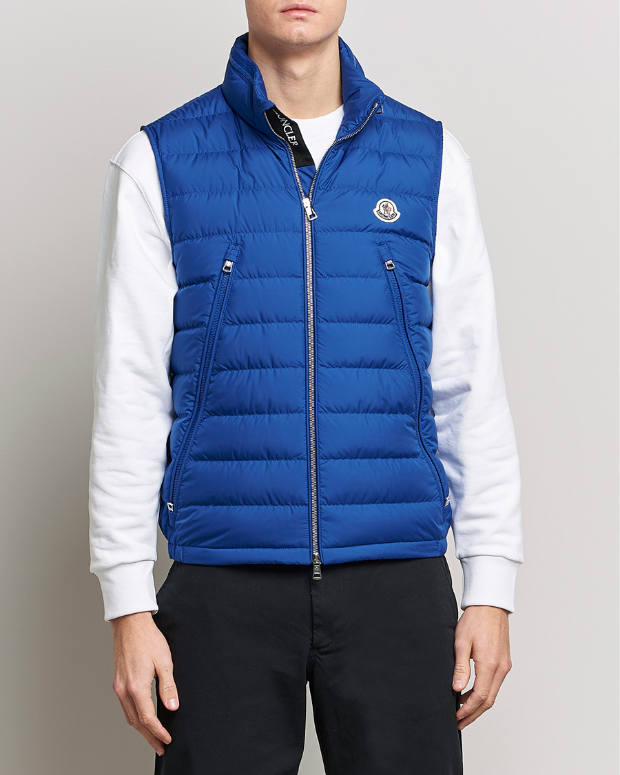 Hombres | Chalecos | Moncler | Albyt Down Vest Royal Blue