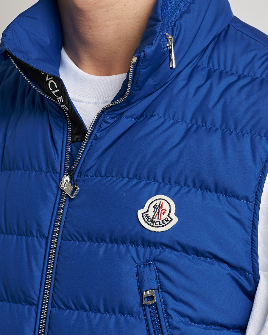 Hombres | Chalecos | Moncler | Albyt Down Vest Royal Blue