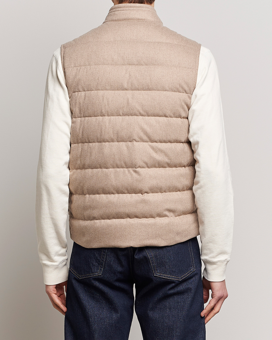 Hombres | Chalecos | Moncler | Gallienne Flannel Vest Light Grey