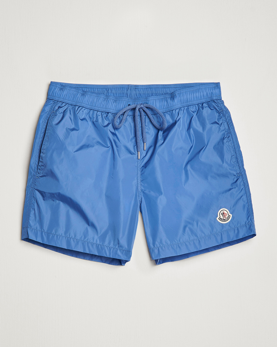 Hombres | Bañadores | Moncler | Nylon Swim Trunks Light Blue