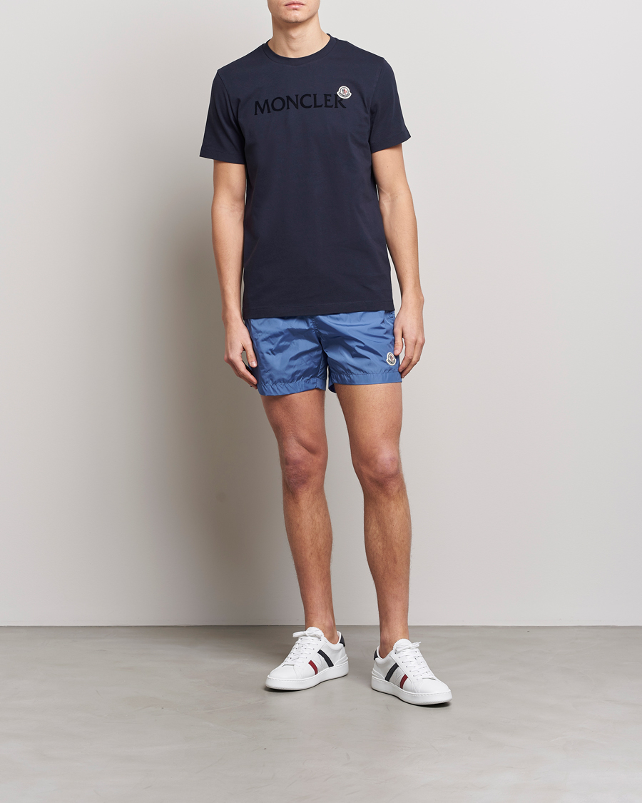 Hombres | Bañadores | Moncler | Nylon Swim Trunks Light Blue