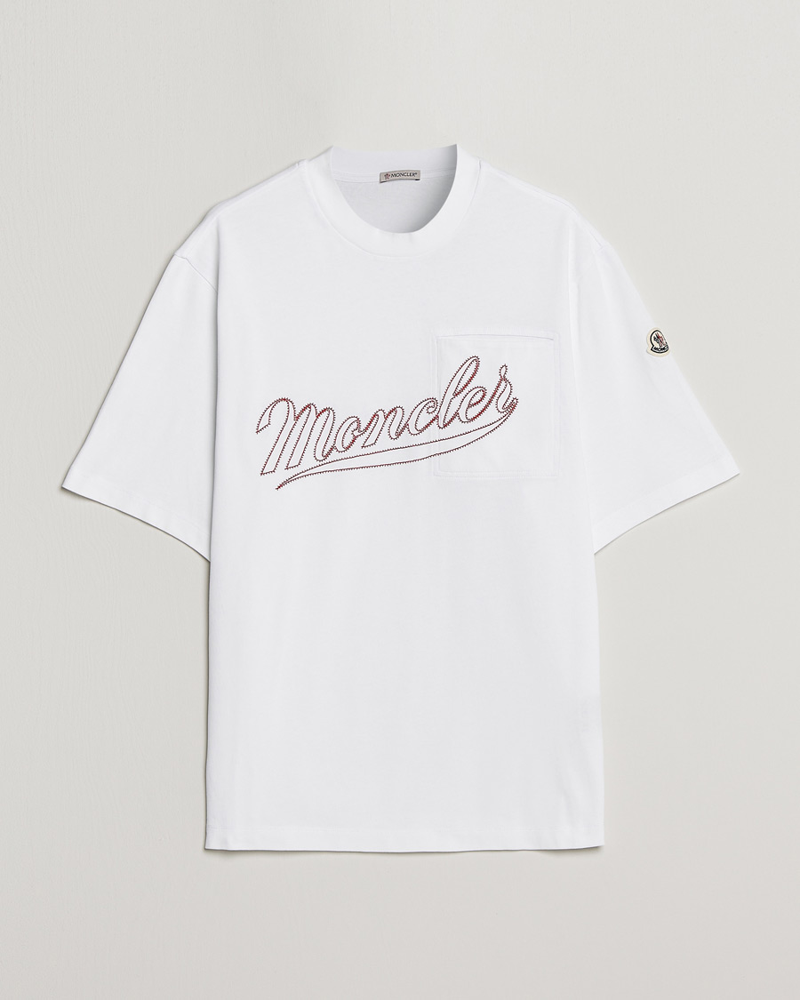 Hombres | Camisetas | Moncler | Signature T-Shirt White