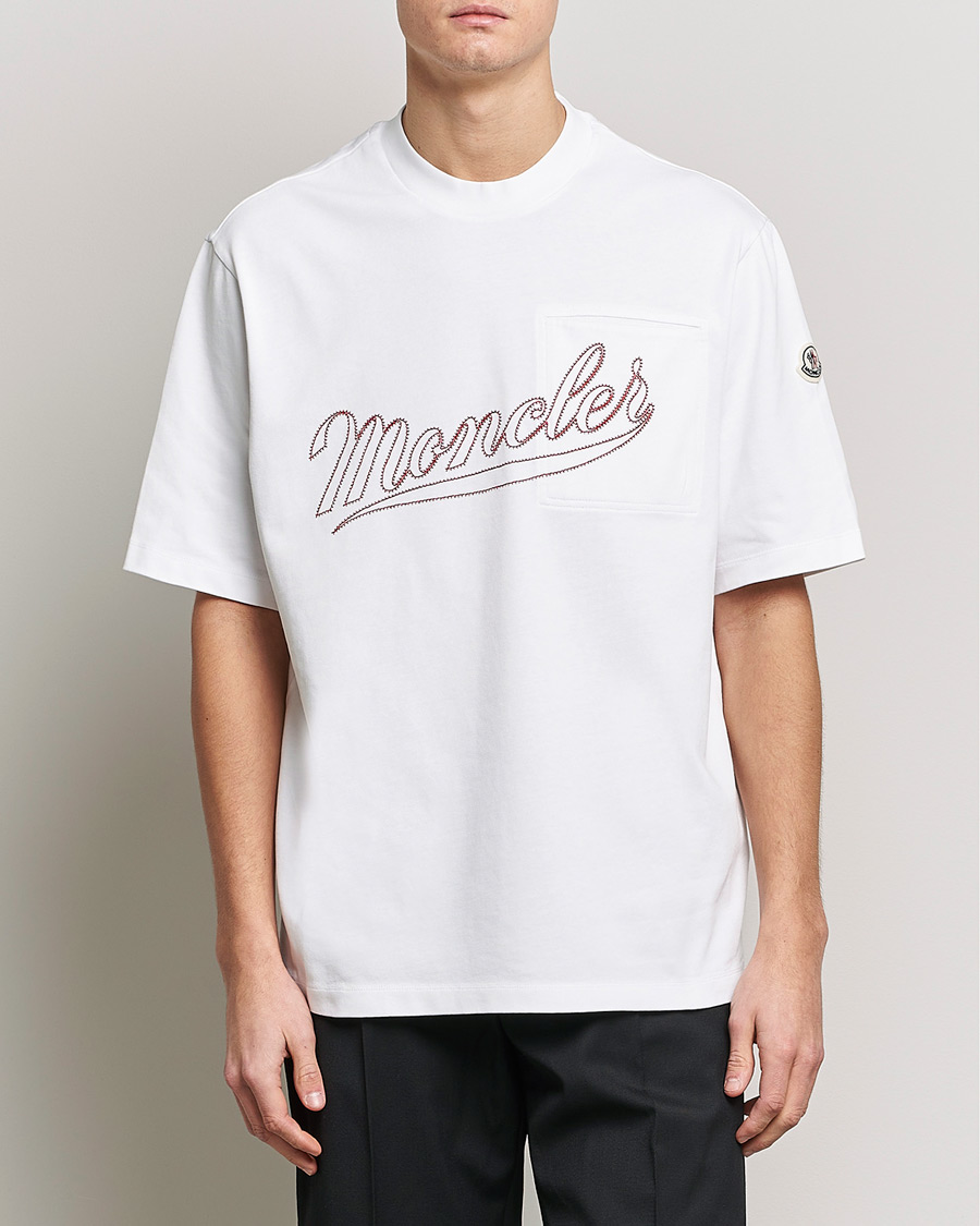 Hombres | Camisetas | Moncler | Signature T-Shirt White