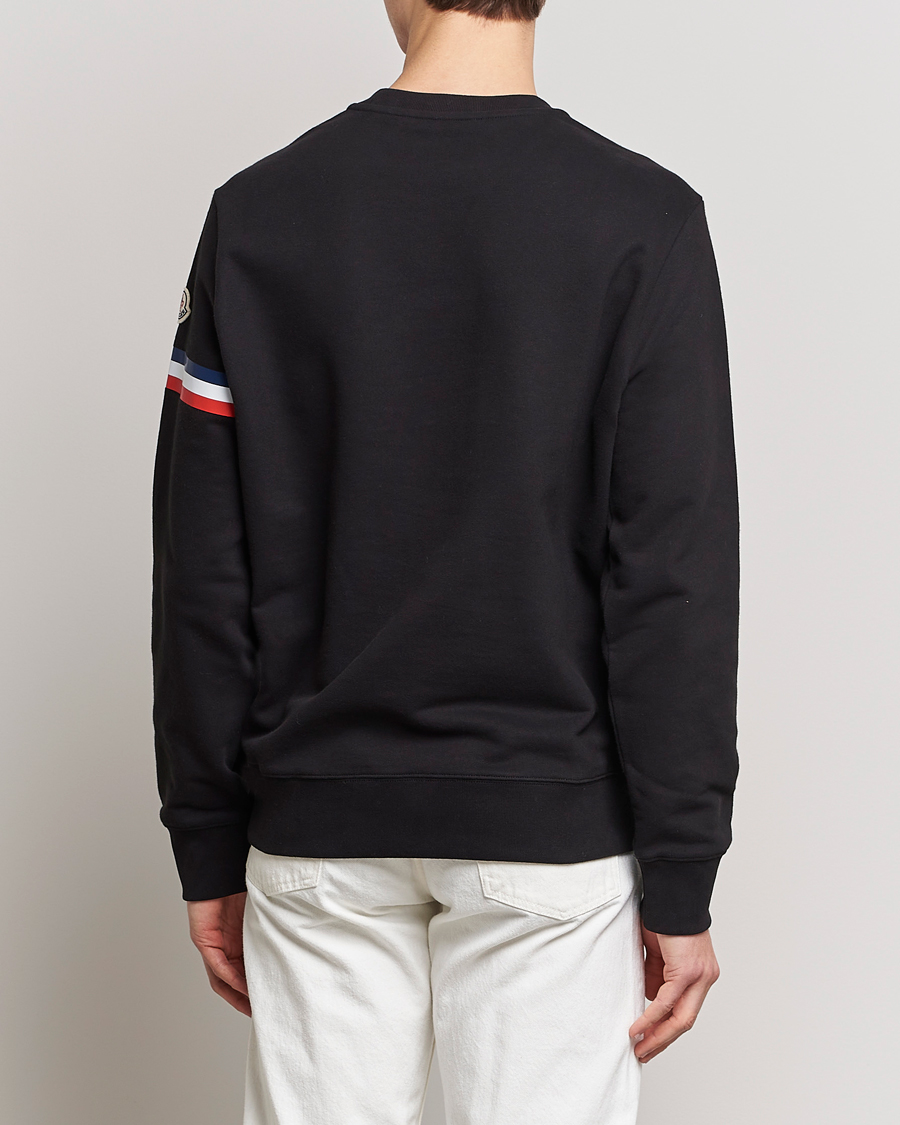 Hombres | Jerséis y prendas de punto | Moncler | Armband Logo Sweatshirt Black