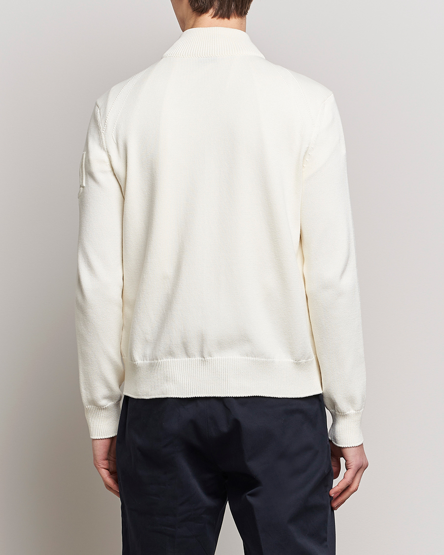 Hombres | Jerséis y prendas de punto | Moncler | Zip Padded Cardigan Off White