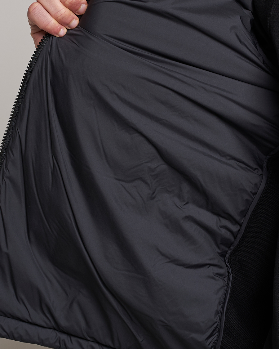 Hombres | Jerséis y prendas de punto | Moncler | Zip Padded Cardigan Black