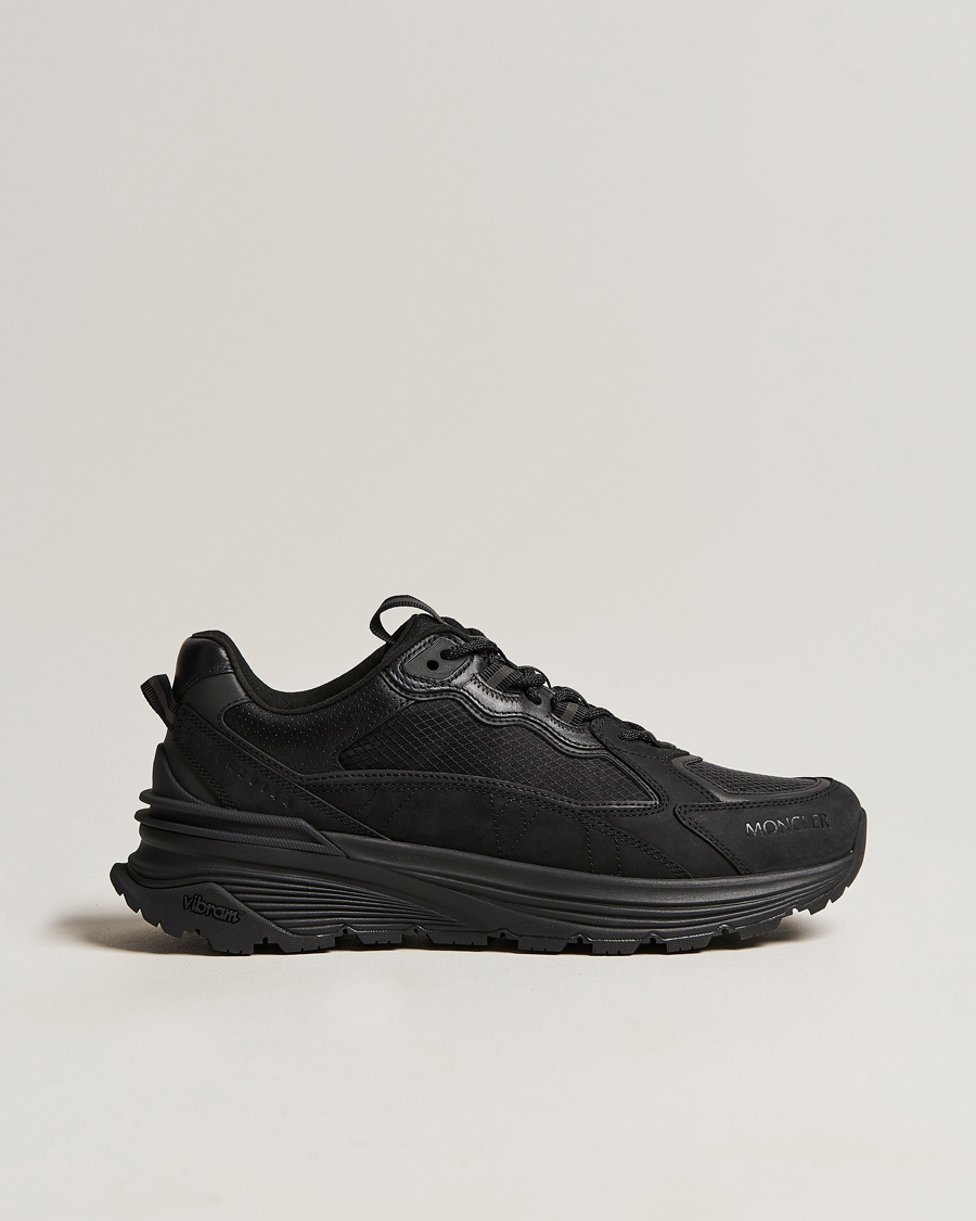 Hombres | Moncler Lite Runner Sneakers Black | Moncler | Lite Runner Sneakers Black