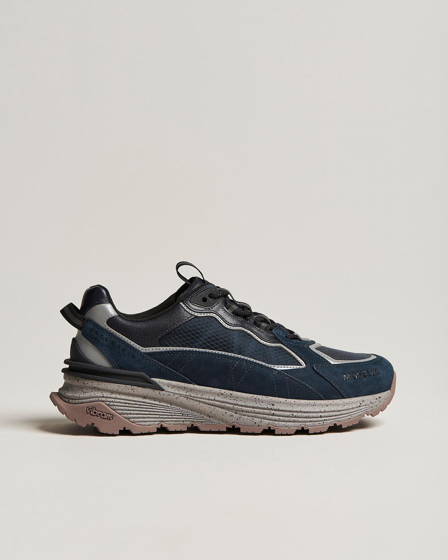 Hombres | Moncler Lite Runner Sneakers Navy | Moncler | Lite Runner Sneakers Navy