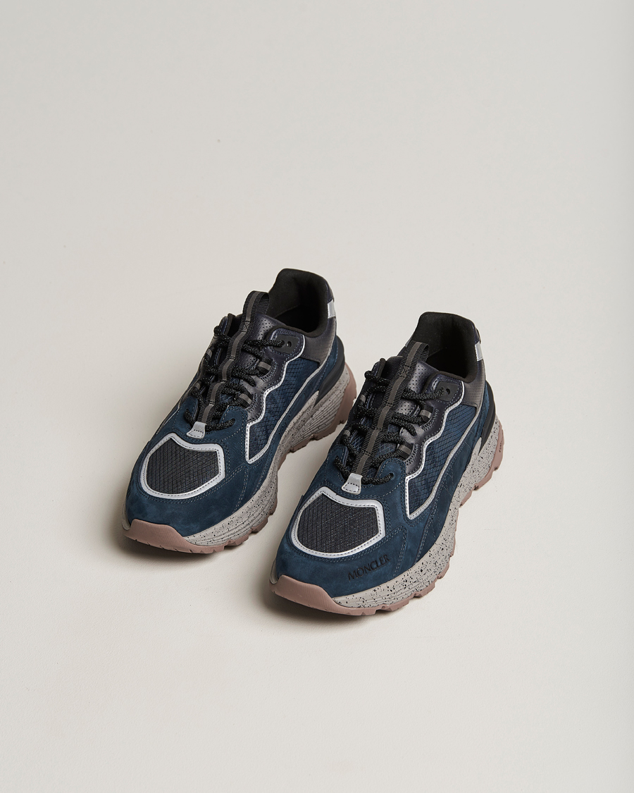Hombres | Moncler Lite Runner Sneakers Navy | Moncler | Lite Runner Sneakers Navy