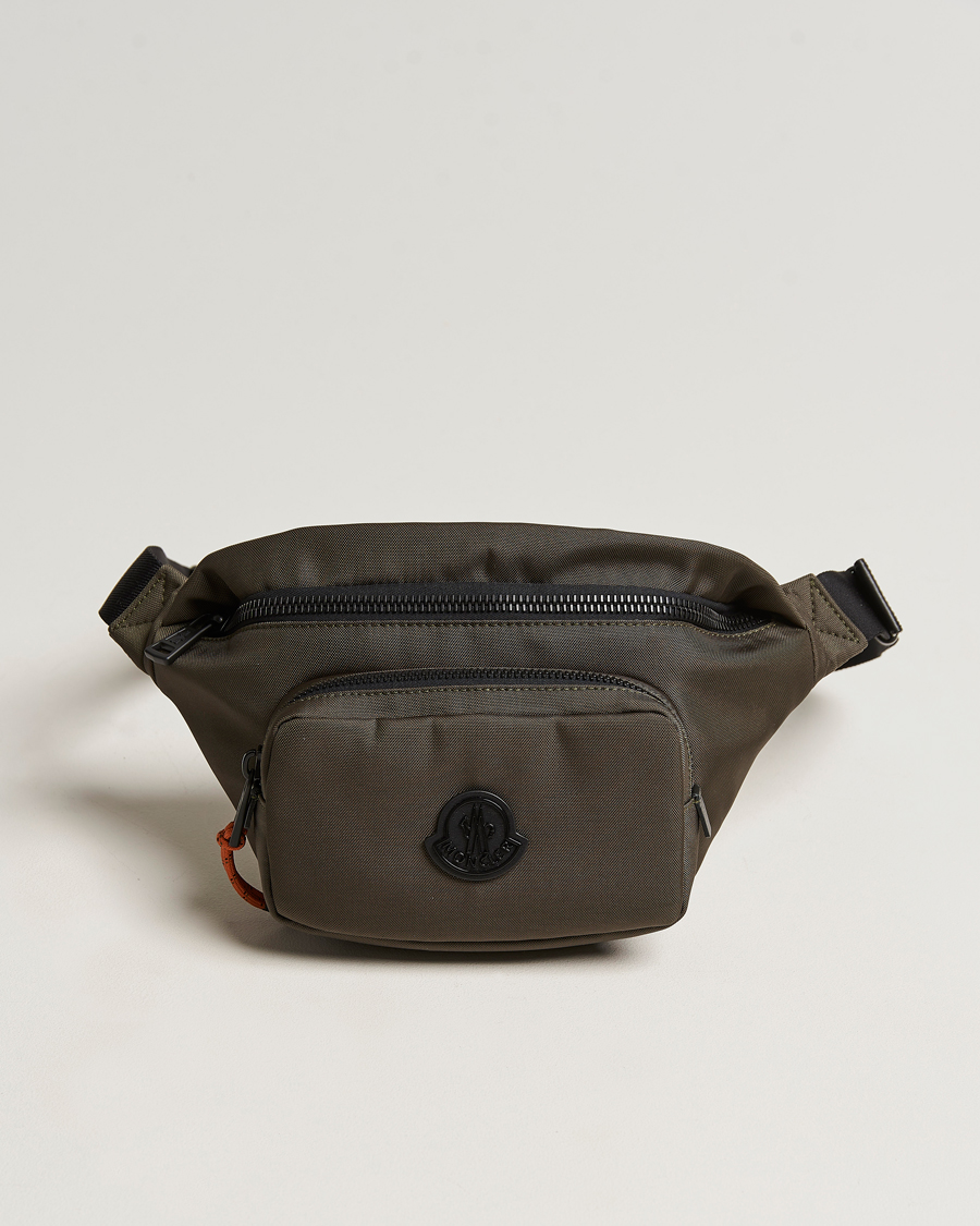 Hombres | Moncler Durance Belt Bag Olive | Moncler | Durance Belt Bag Olive