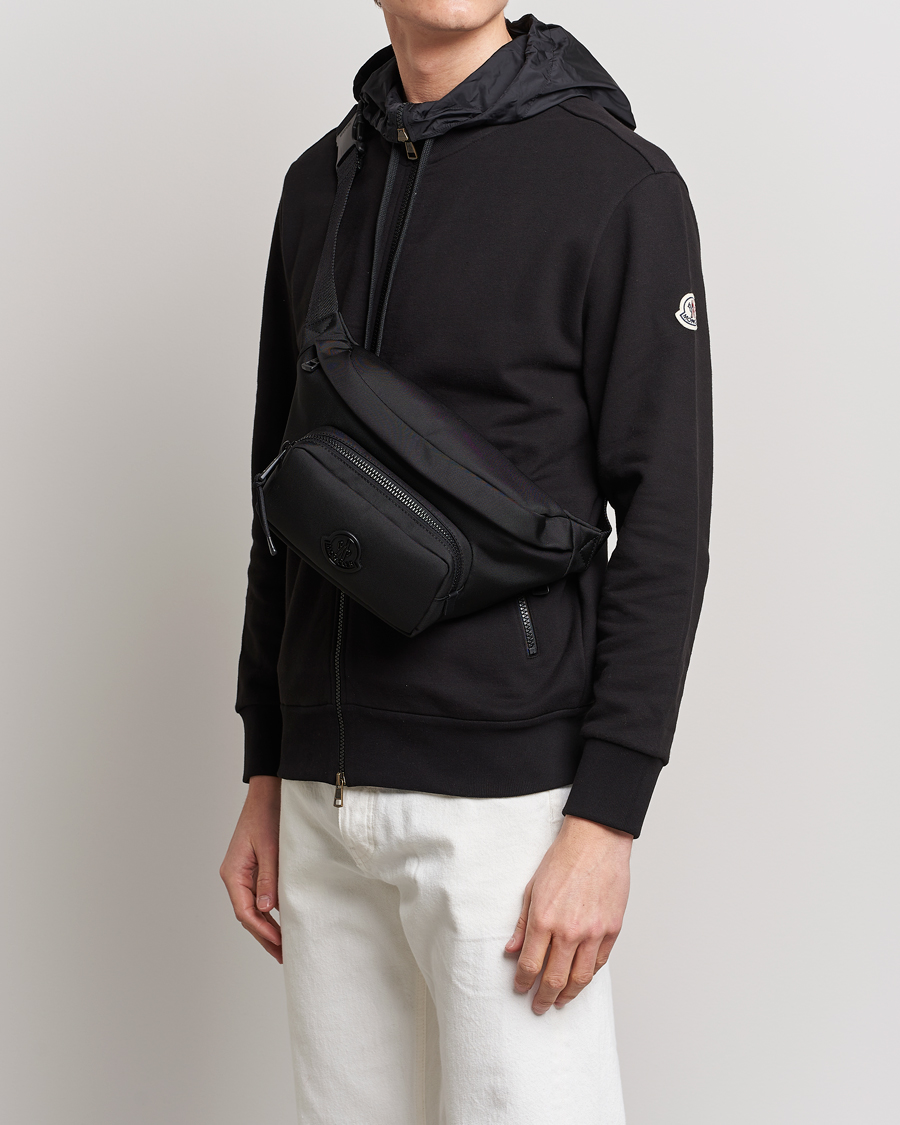 Hombres | Moncler Durance Belt Bag Black | Moncler | Durance Belt Bag Black