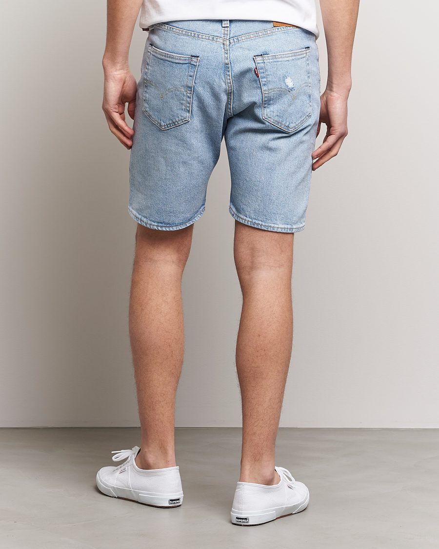 Hombres | Pantalones cortos | Levi's | 501 Hemmed Denim Shorts Light Indigo Worn In