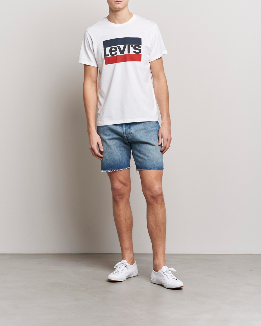 Hombres | Pantalones cortos | Levi's | 501 93 Denim Shorts Medium Indigo Stonewash