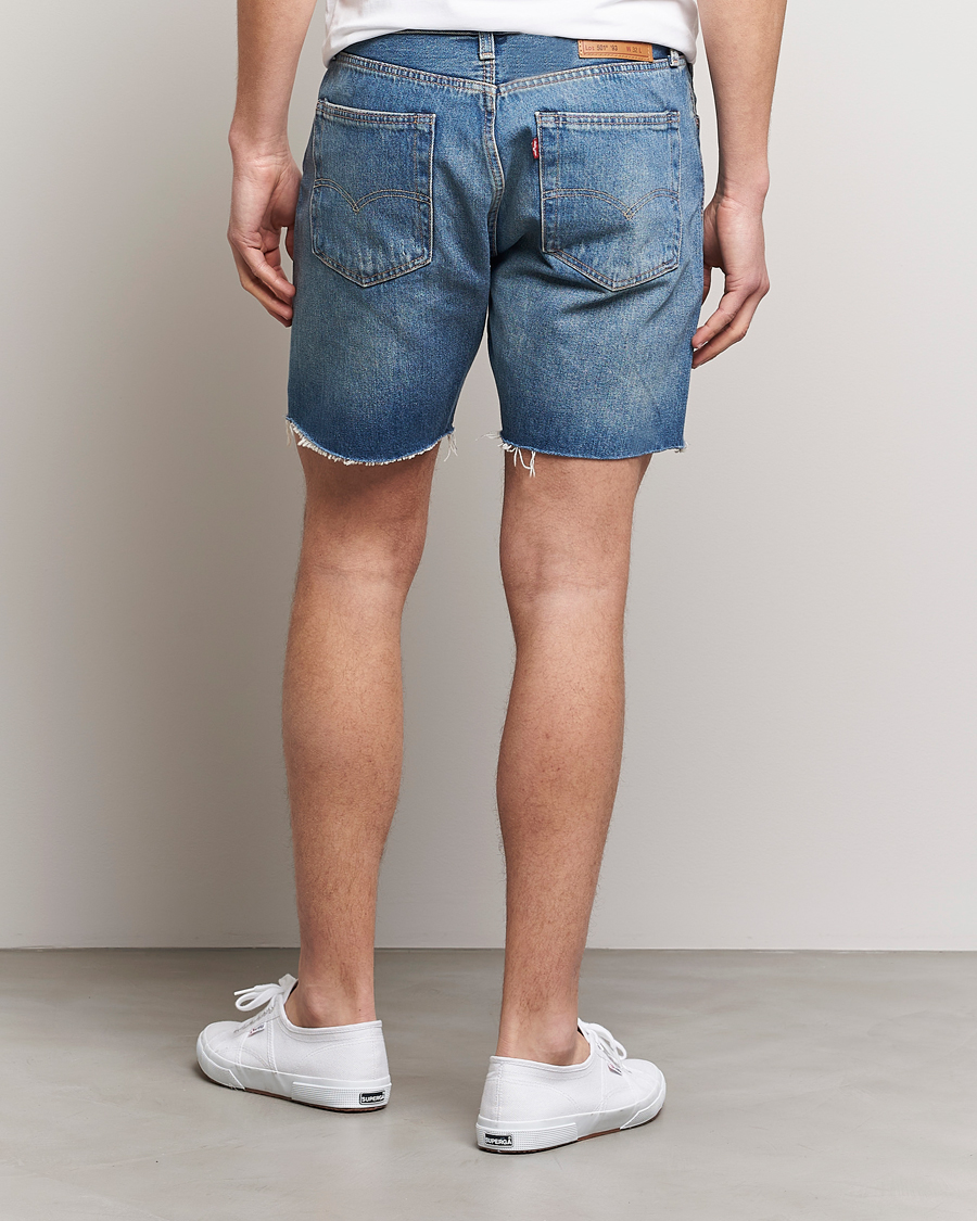 Hombres | Pantalones cortos | Levi's | 501 93 Denim Shorts Medium Indigo Stonewash