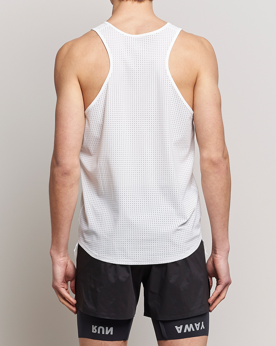 Hombres | Camisetas | Satisfy | Space-O Singlet White