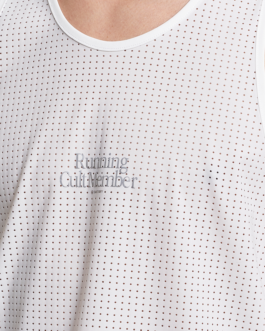 Hombres | Camisetas | Satisfy | Space-O Singlet White