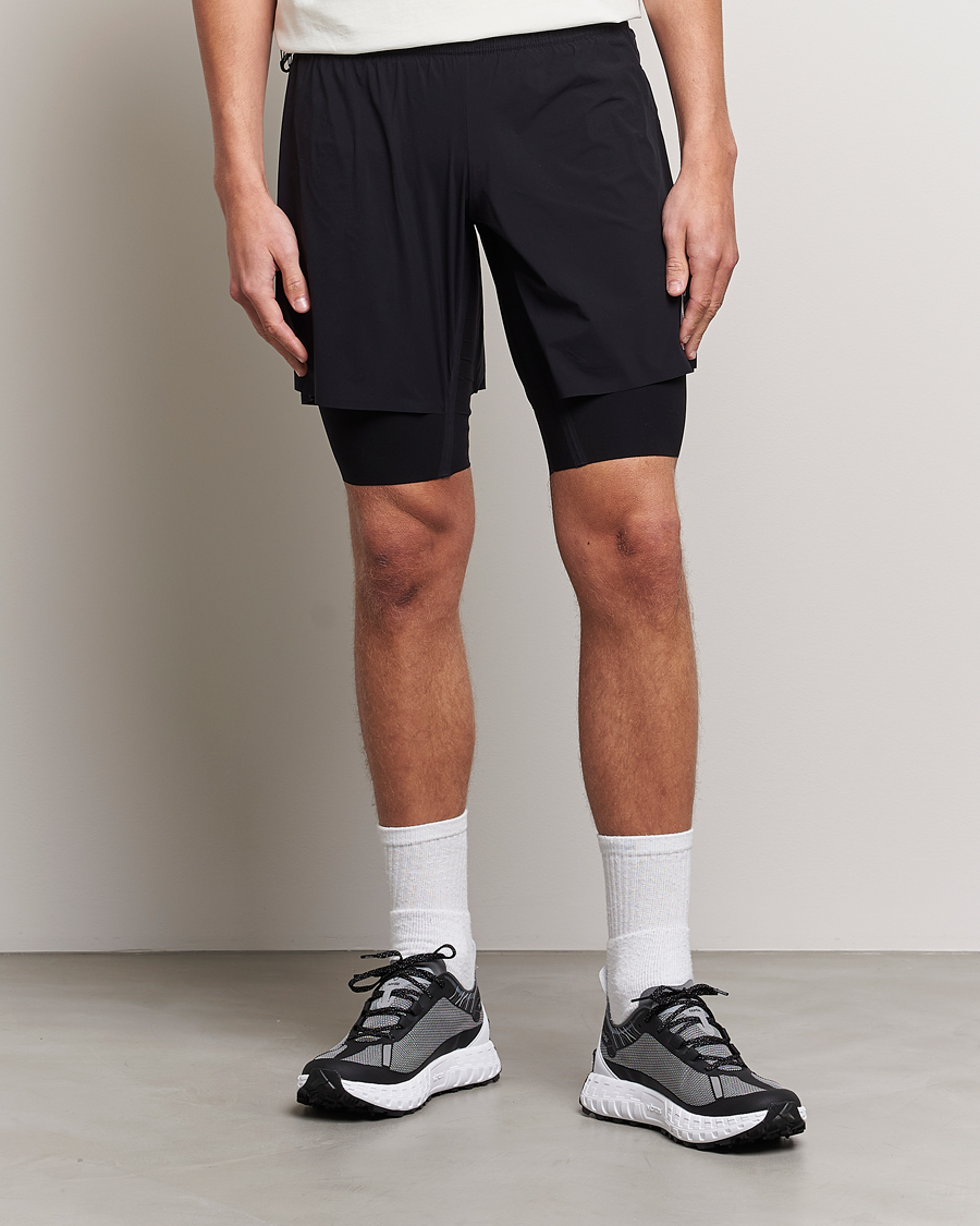Hombres | Pantalones cortos | Satisfy | Justice 10 Inch Trail Shorts Black