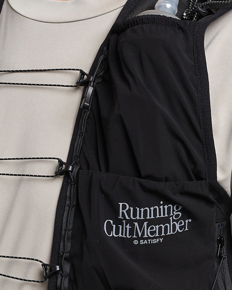 Hombres | Satisfy Justice Cordura Hydration Vest Black | Satisfy | Justice Cordura Hydration Vest Black