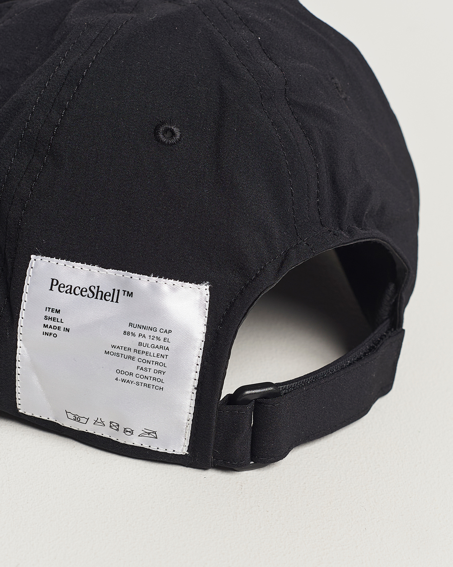 Hombres | Satisfy PeaceShell Running Cap Black | Satisfy | PeaceShell Running Cap Black