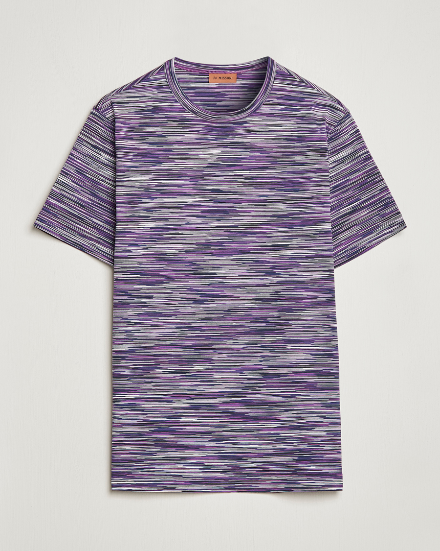 Hombres | Camisetas | Missoni | Fiammato T-Shirt Violet