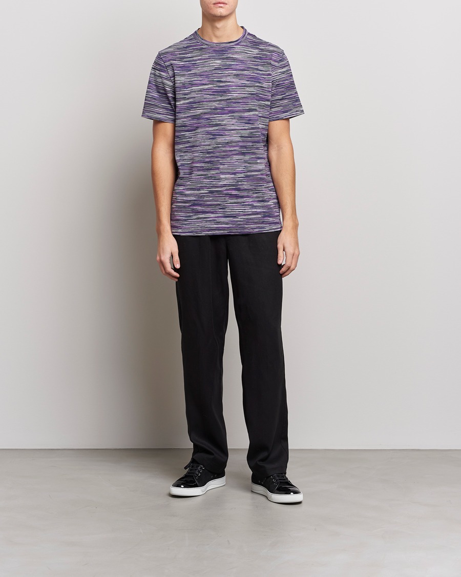 Hombres | Camisetas | Missoni | Fiammato T-Shirt Violet