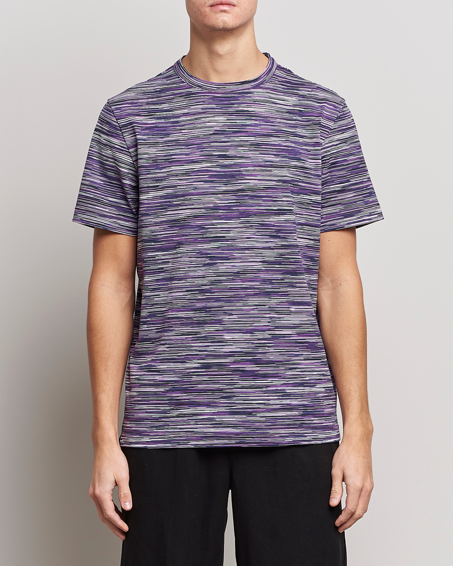 Hombres | Camisetas | Missoni | Fiammato T-Shirt Violet
