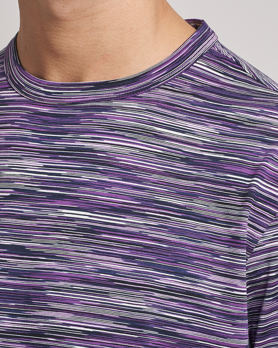 Hombres | Camisetas | Missoni | Fiammato T-Shirt Violet