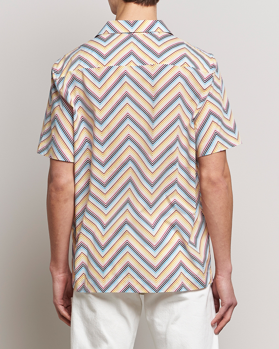 Hombres | Camisas | Missoni | Zig Zag Short Sleeve Shirt Multicolor