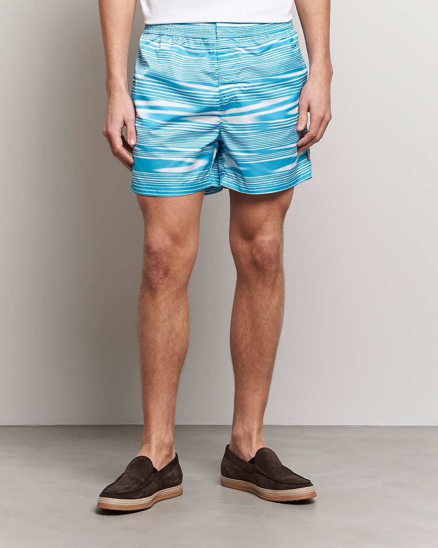 Hombres | Bañadores | Missoni | Space Dye Swim Trunks Light Blue