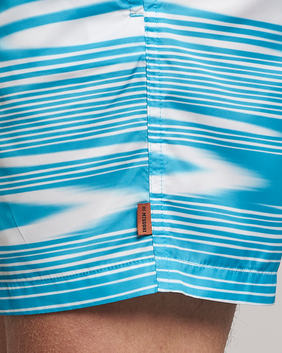 Hombres | Bañadores | Missoni | Space Dye Swim Trunks Light Blue