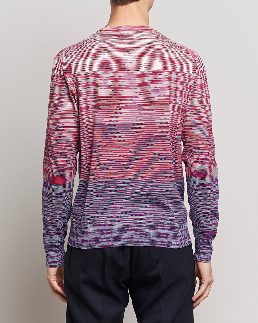 Hombres | Jerséis y prendas de punto | Missoni | Striped Degrade Sweater Red