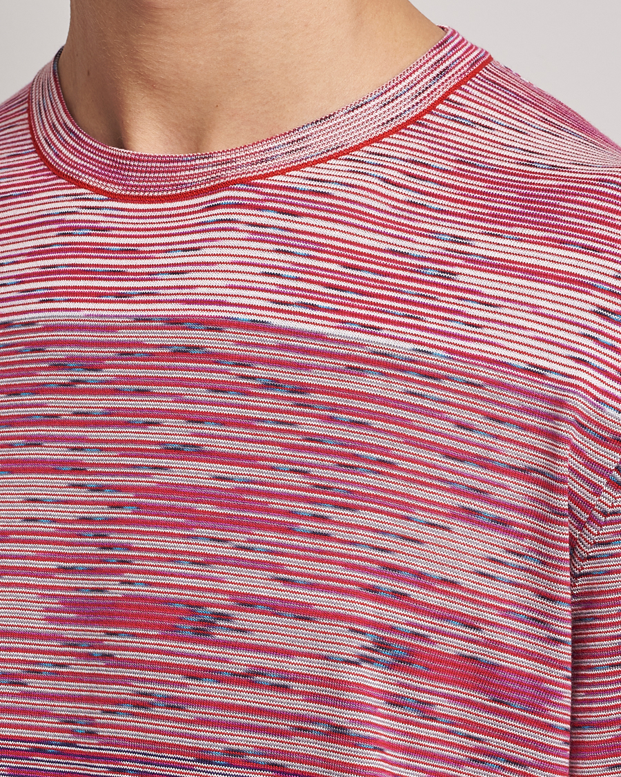 Hombres | Jerséis y prendas de punto | Missoni | Striped Degrade Sweater Red