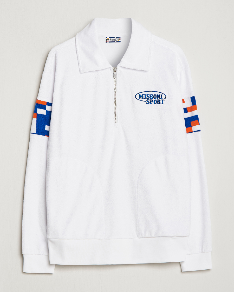 Hombres | Jerséis y prendas de punto | Missoni | Sport Half Zip White