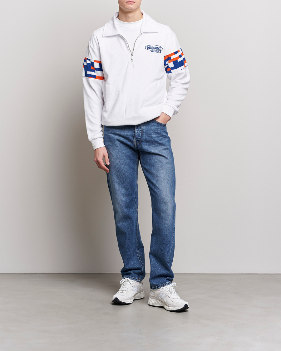 Hombres | Jerséis y prendas de punto | Missoni | Sport Half Zip White