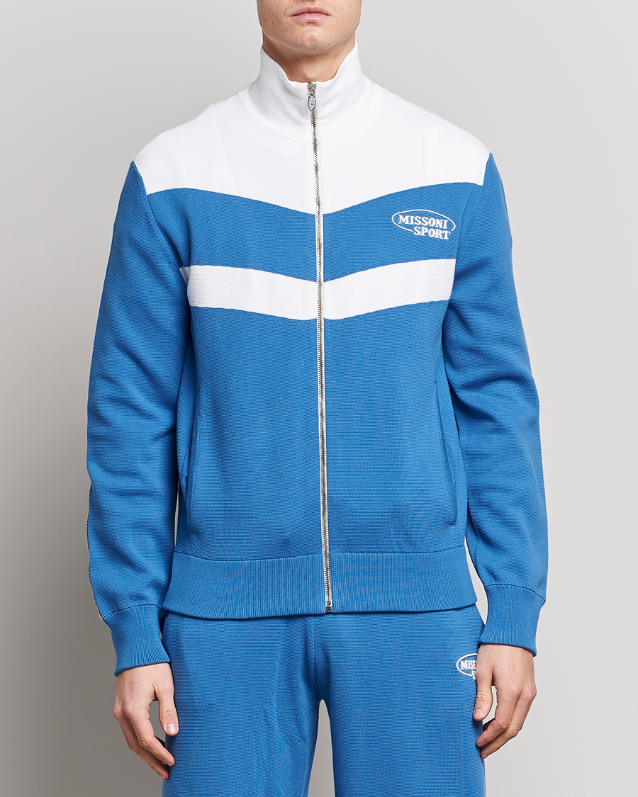 Hombres | Jerséis y prendas de punto | Missoni | Sport Original Cardigan Blue