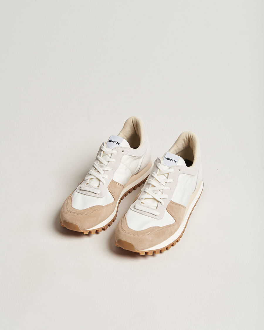 Hombres | Zapatillas | Novesta | Marathon Trail Running Sneaker White/Beige