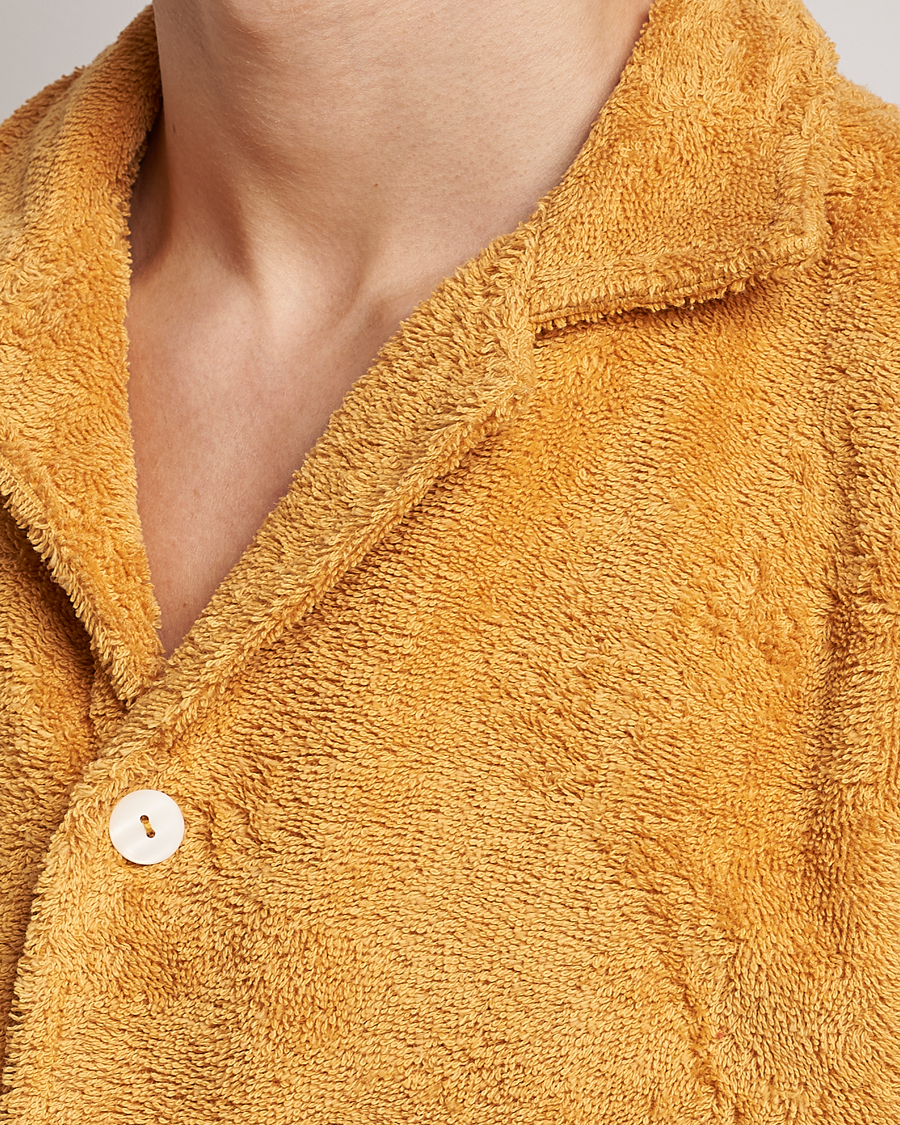Hombres | Camisas | OAS | Cuba Ruggy Shirt Mustard