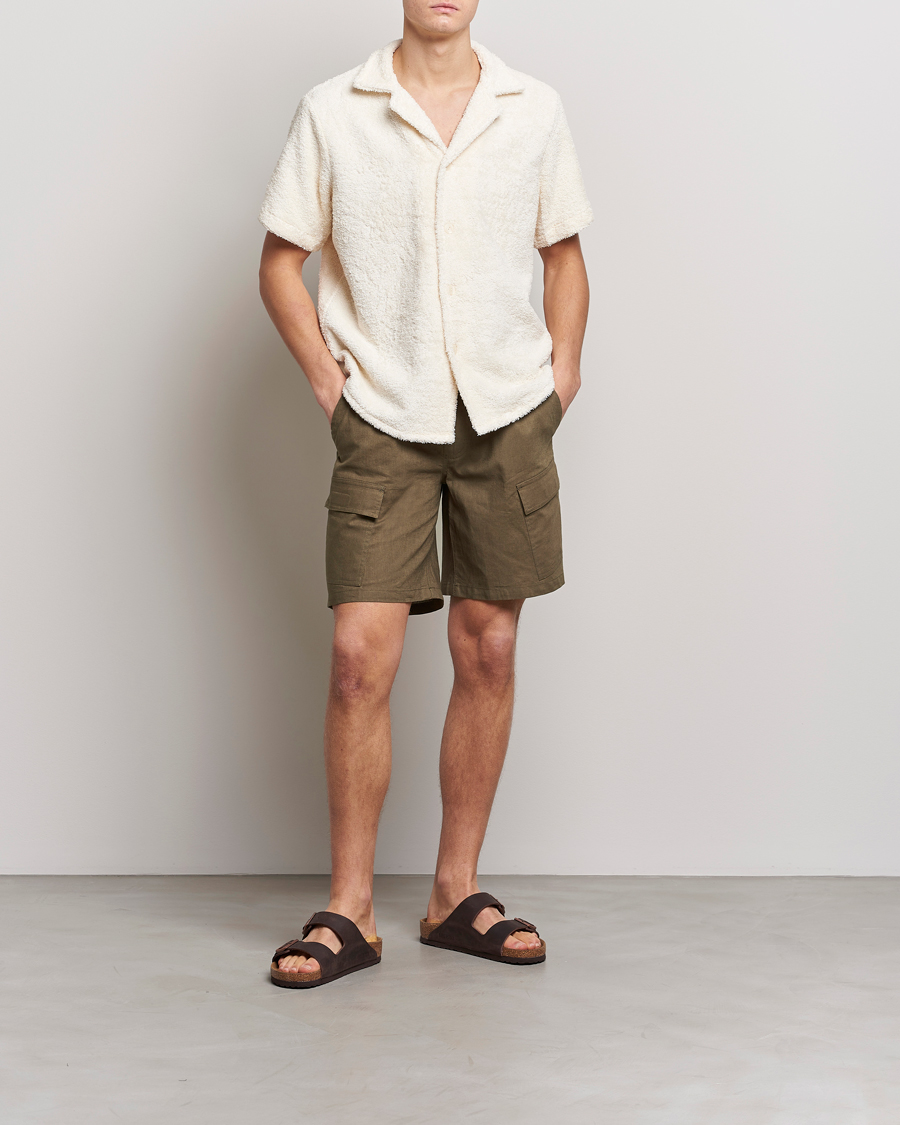 Hombres | Camisas | OAS | Cuba Ruggy Shirt Off White