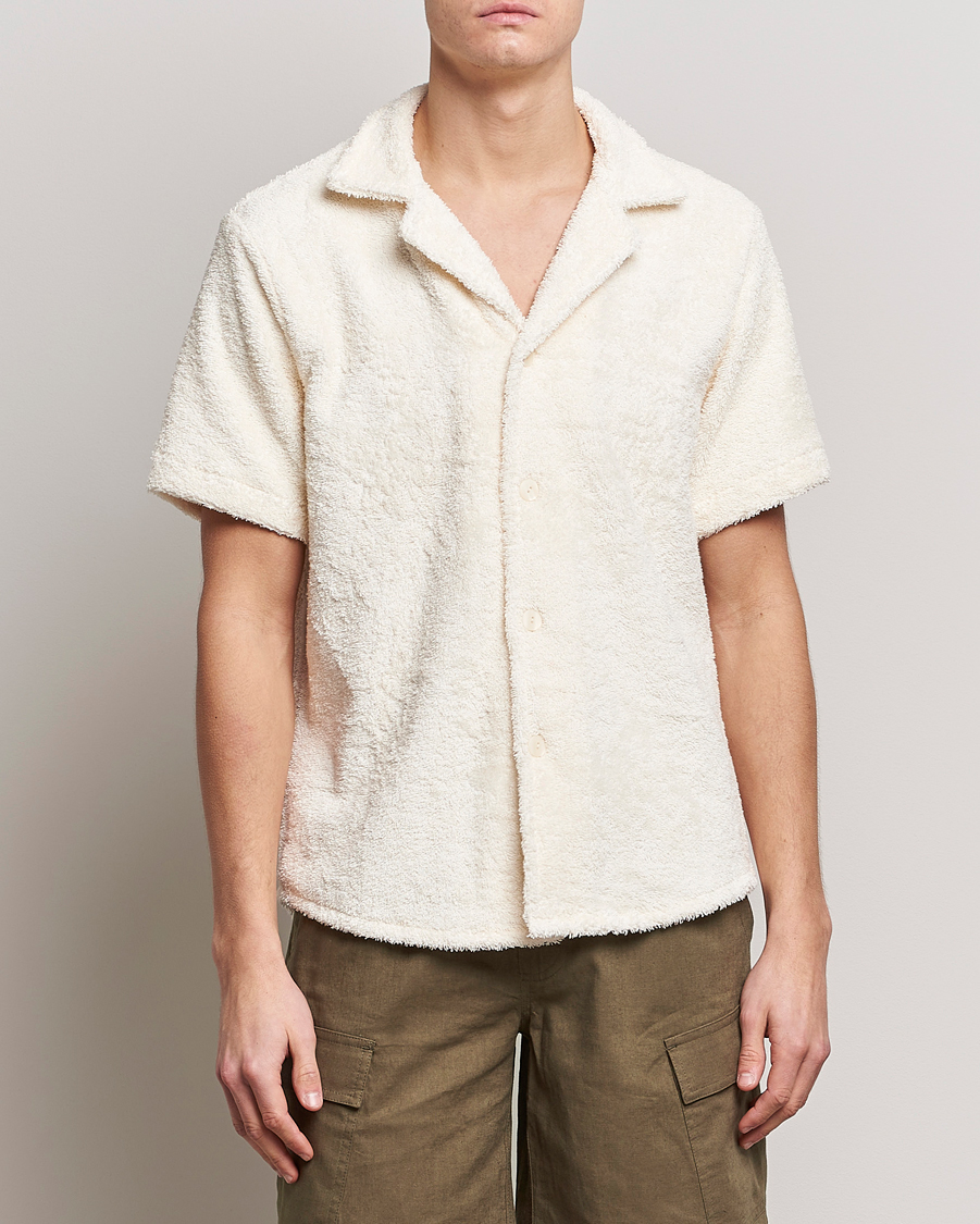 Hombres | Camisas | OAS | Cuba Ruggy Shirt Off White
