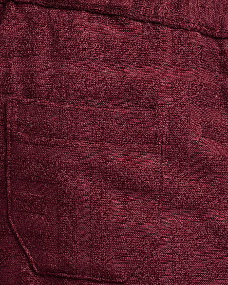 Hombres | Pantalones cortos | OAS | Terry Shorts Burgundy