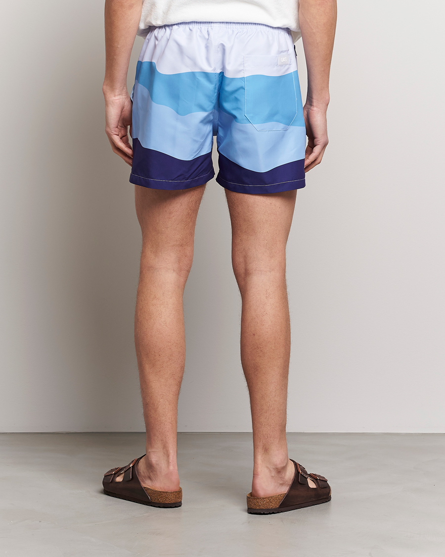 Hombres | Bañadores | OAS | Printed Swimshorts Ice Wave